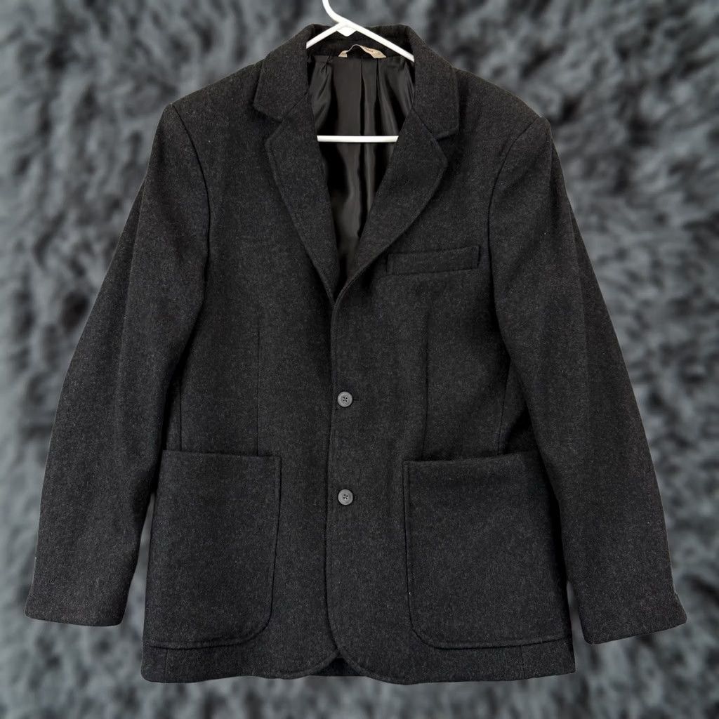 Duluth Trading Company Duluth Trading Blazer Mens 40R Black Wool Long Sleeve Jacket Shooting Outdoor Size US L / EU 52-54 / 3 - 1 Thumbnail