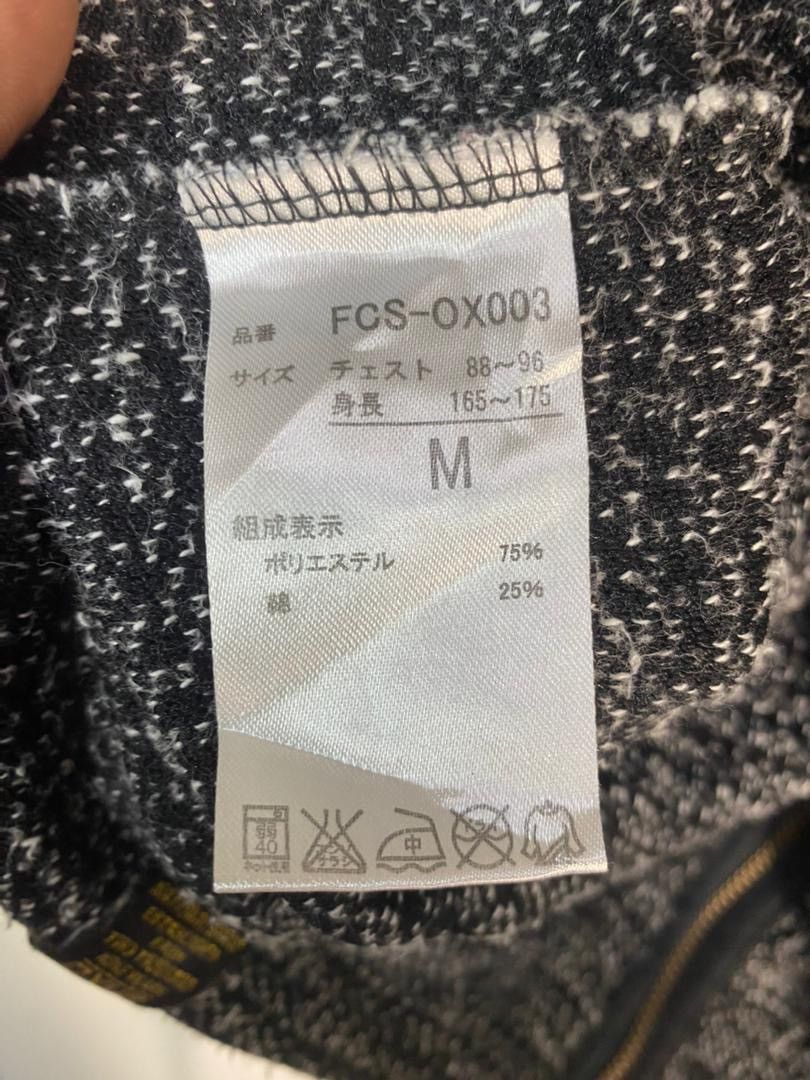 Japanese Brand Unisex🔥Oxhb knit zipper hoodie Size US M / EU 48-50 / 2 - 6 Thumbnail