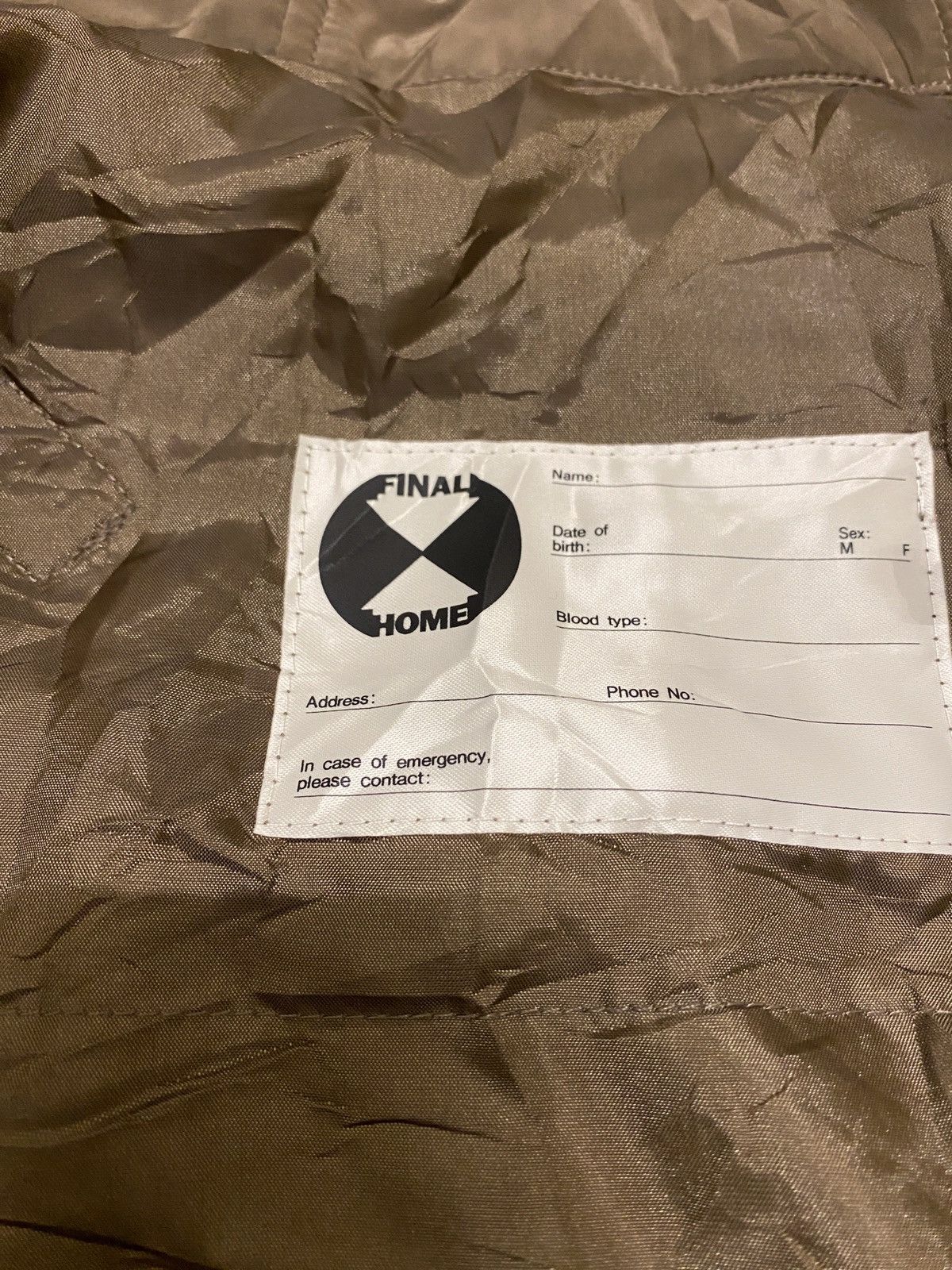 Final Home × Issey Miyake Issey Miyake Final Home Polyester Down Jacket Size US M / EU 48-50 / 2 - 14 Thumbnail