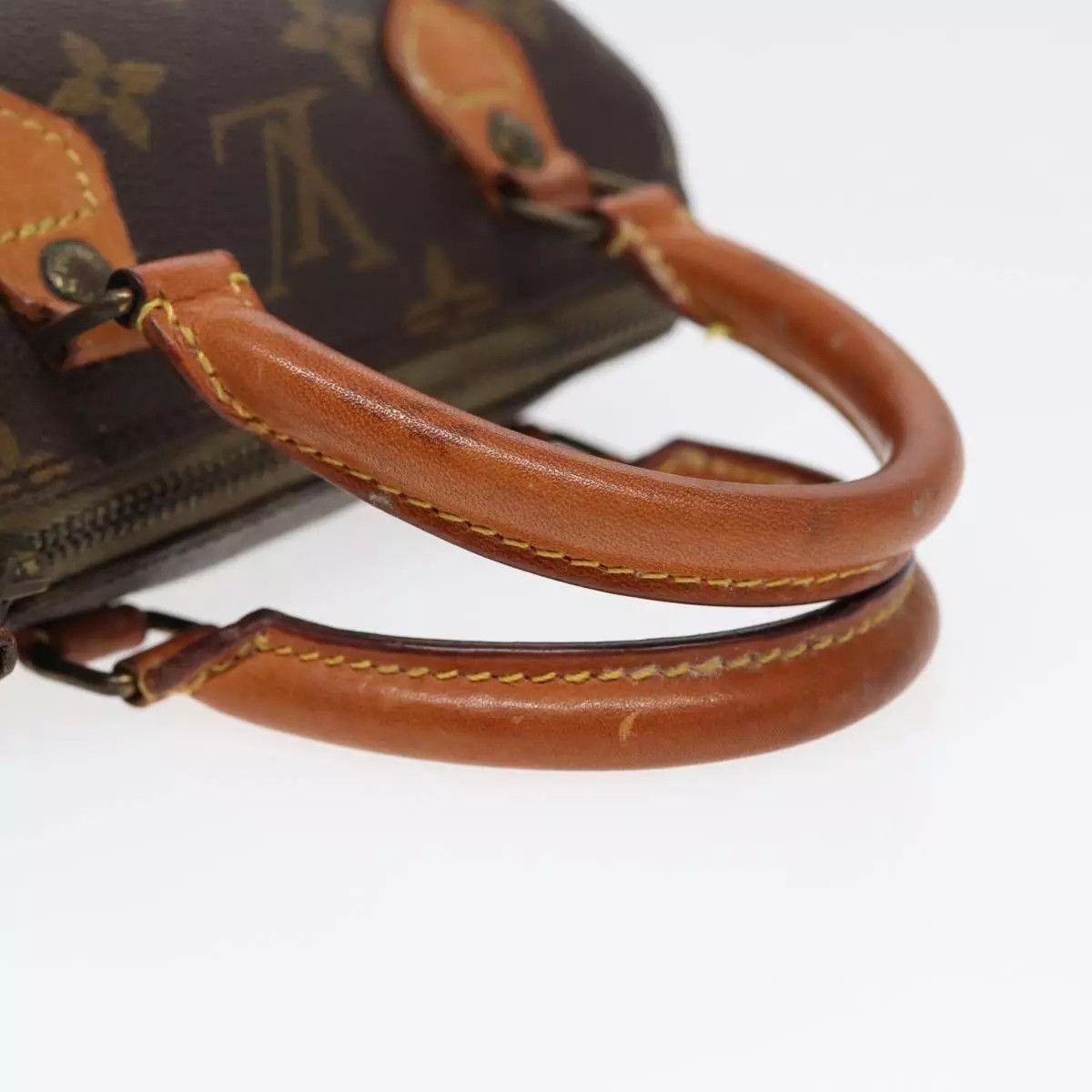Louis Vuitton LOUIS VUITTON Monogram Mini Speedy Hand Bag Vintage Size ONE SIZE - 14 Thumbnail