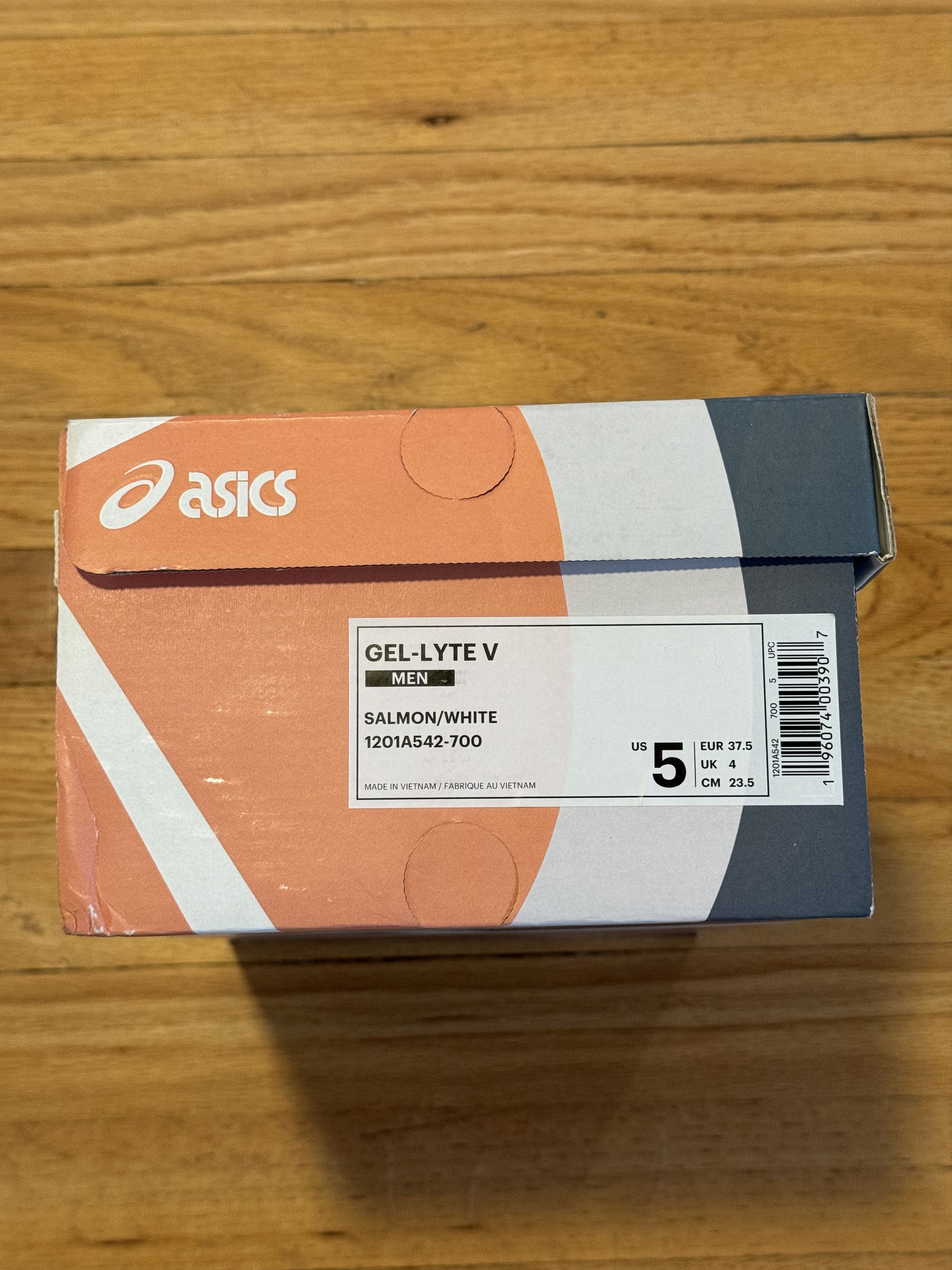 Asics × Kith Kith Asics Gel Lyte V Salmon Toe - Size 5 (Women's size 6.5) Size US 5 / EU 37 - 8 Thumbnail