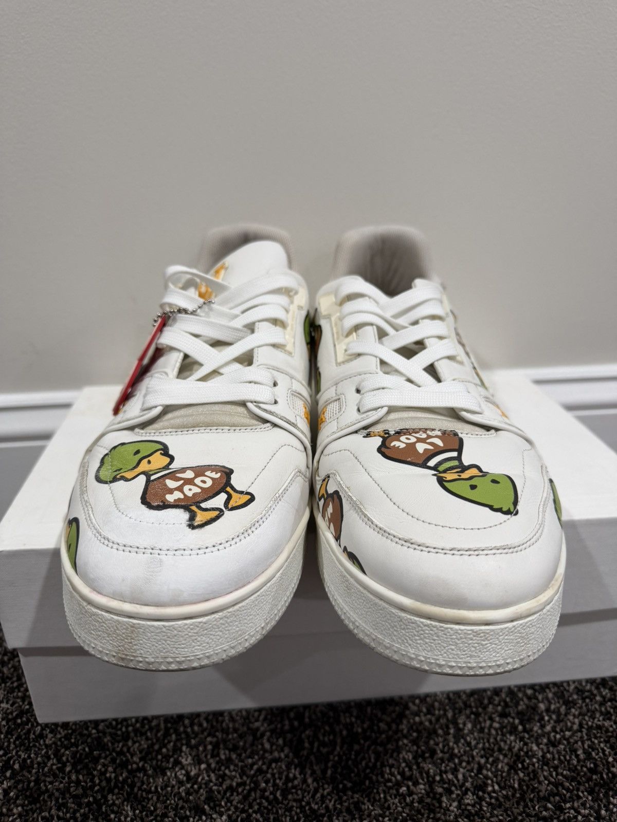 Louis Vuitton × Nigo Louis Vuitton x Nigo Human Made Duck FW21 LV Trainers Shoes Size US 10 / EU 43 - 9 Thumbnail