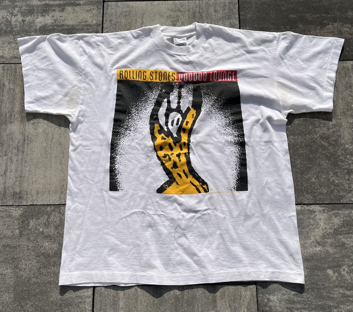 The Rolling Stones × Vintage 1995 The Rolling Stones Voodoo Lounge Vintage tee Size US XL / EU 56 / 4 - 1 Thumbnail