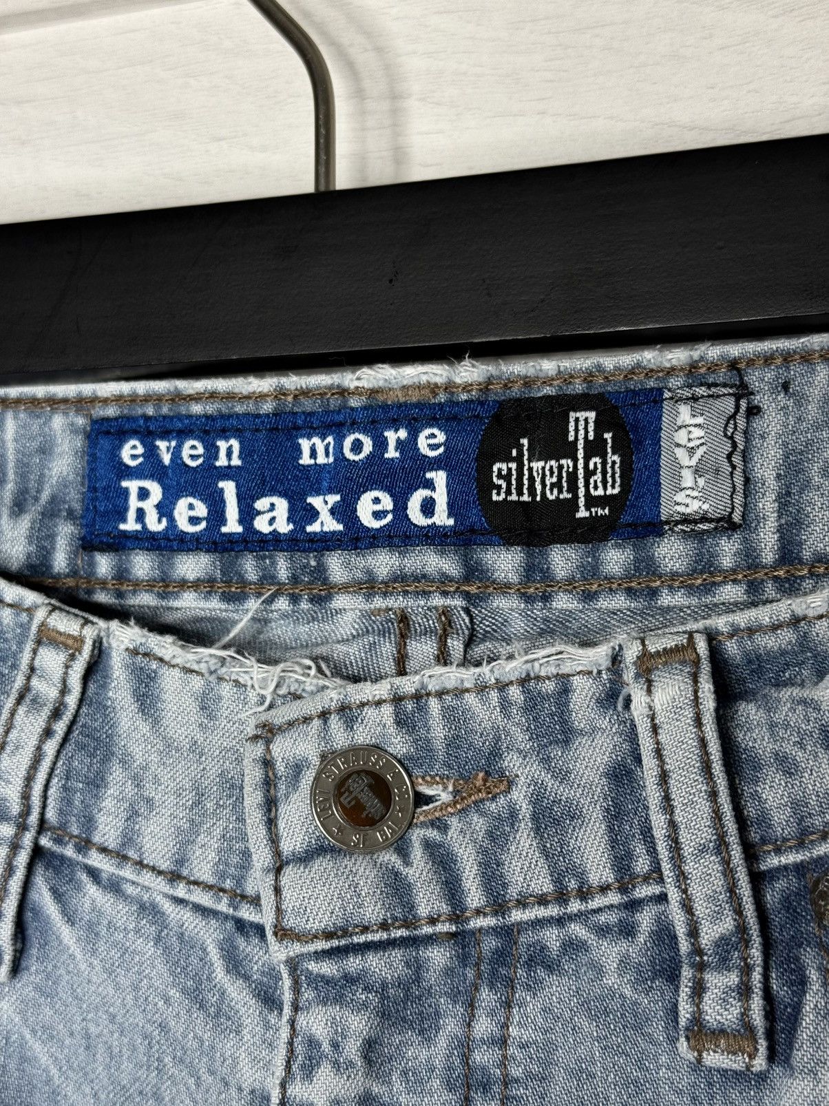 Levi's Vintage 90s Levi's SilverTab Even More Relaxed Baggy Jeans Size US 30 / EU 46 - 4 Thumbnail