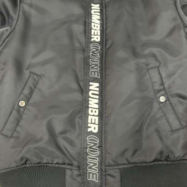 Number (N)ine OFFER OK🔥 Number Nine Nylon Bomber Jacket japan Size US S / EU 44-46 / 1 - 7 Thumbnail