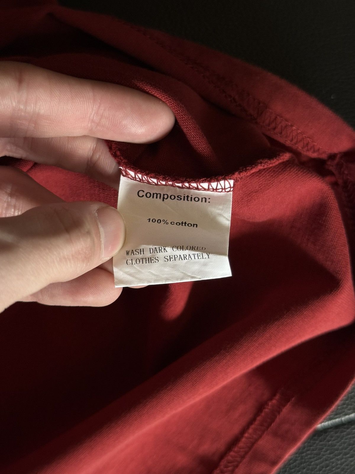 Saint Vanity Saint Vanity UNRELEASED Tee Shirt Logo Red Size Large (NEW) Size US L / EU 52-54 / 3 - 7 Thumbnail