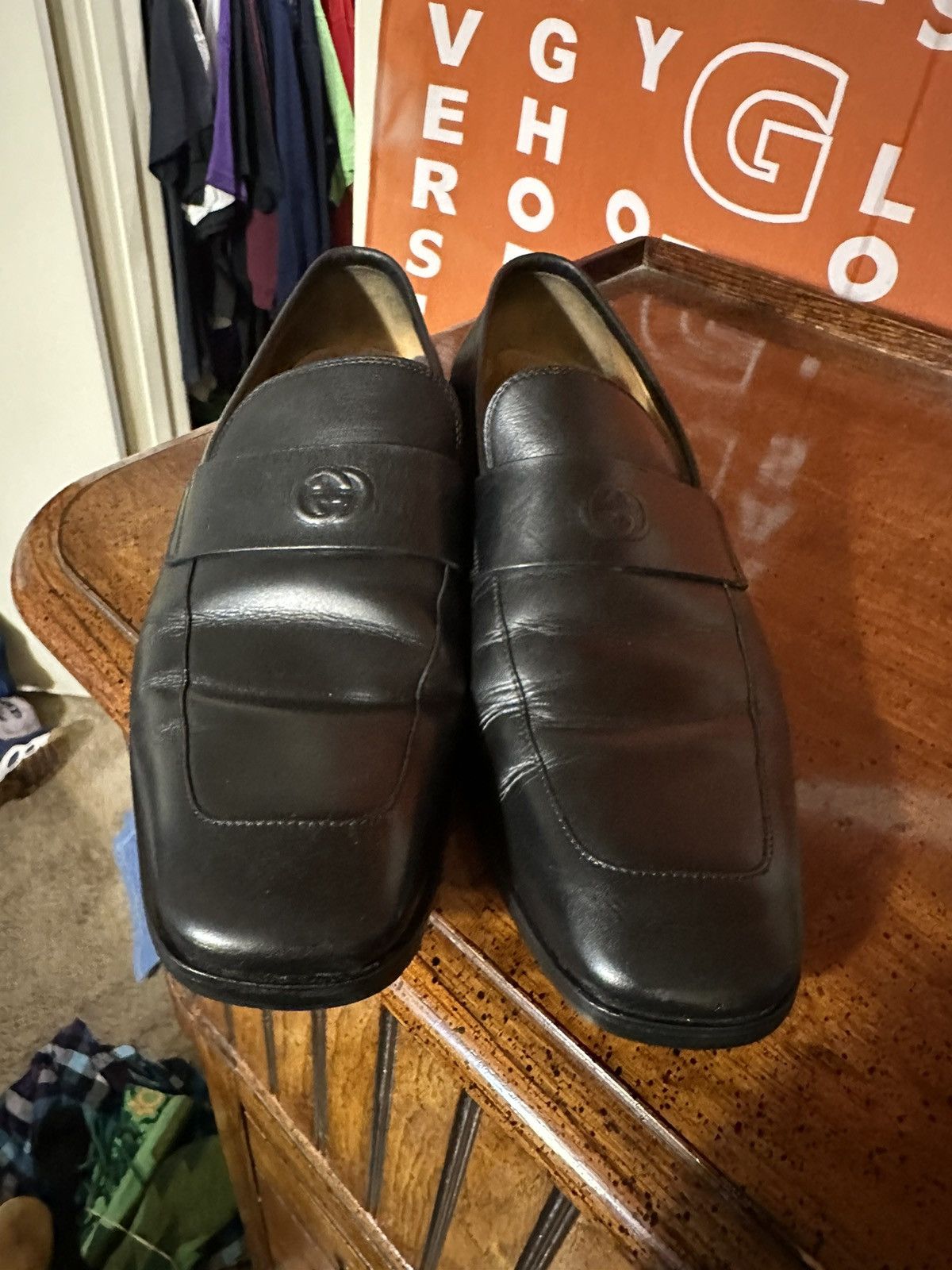 Gucci × Vintage Vintage Gucci “GG brown” loafers 00s size 8.5 Size US 8.5 / EU 41-42 - 3 Thumbnail