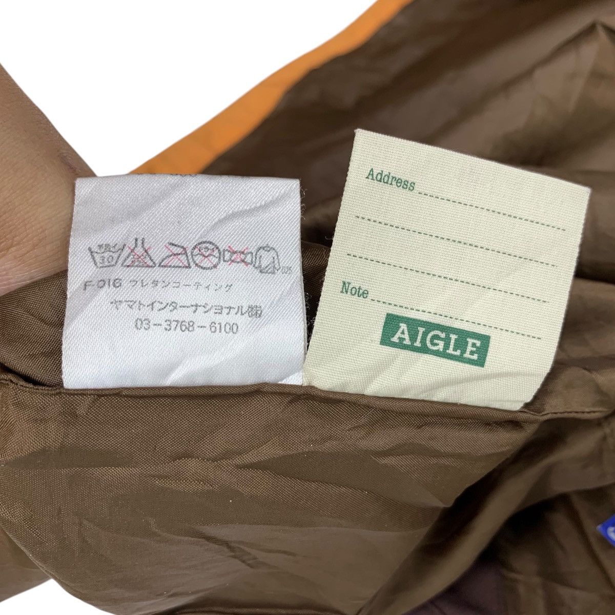 Aigle × Vintage Vintage AIGLE Outdoor Sportswear Small Logo Raincoat Jacket Size US M / EU 48-50 / 2 - 10 Thumbnail