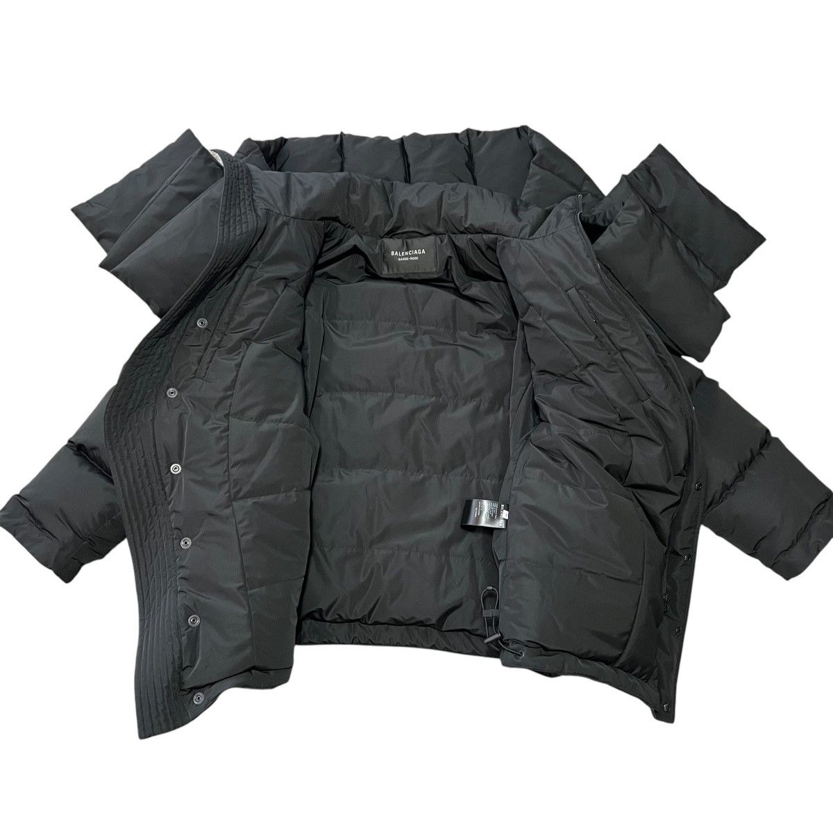 Balenciaga BALENCIAGA 23AW Incongnito Puffer Down Jacket with Scarf Size M / US 6-8 / IT 42-44 - 4 Thumbnail