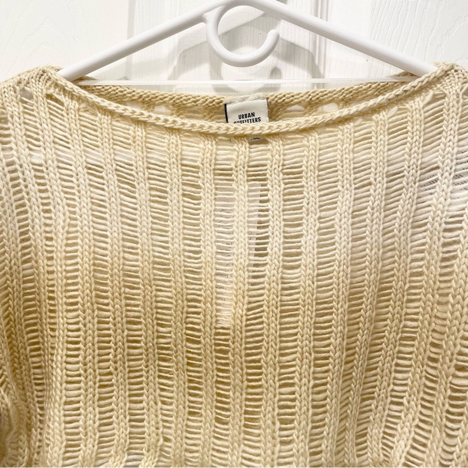 Urban Outfitters Urban Outfitters Ladder-Knit Shrug Sweater M Size M / US 6-8 / IT 42-44 - 3 Thumbnail