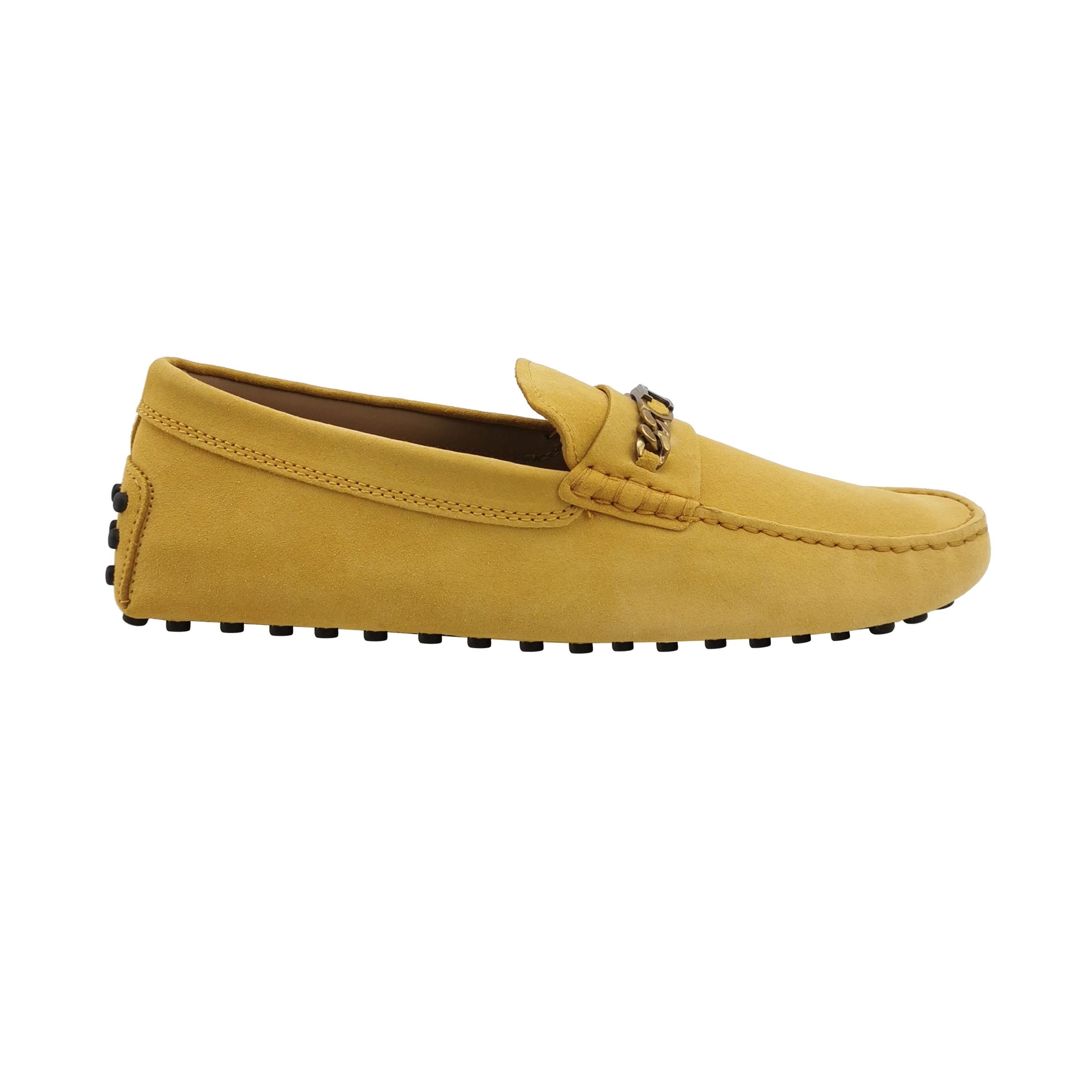 Tod's Tod's Suede Chain Detail Driving Shoes 41.5 Size US 8 / EU 41 - 1 Thumbnail