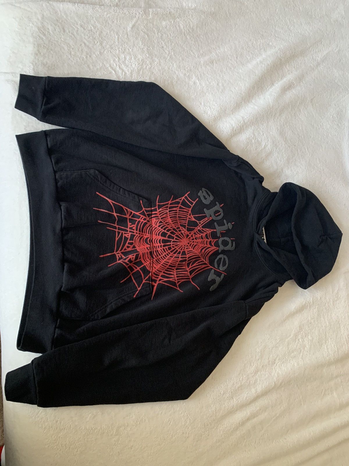 image of Black Sp5Der Hoodie Limited Edition, Men's (Size XL)