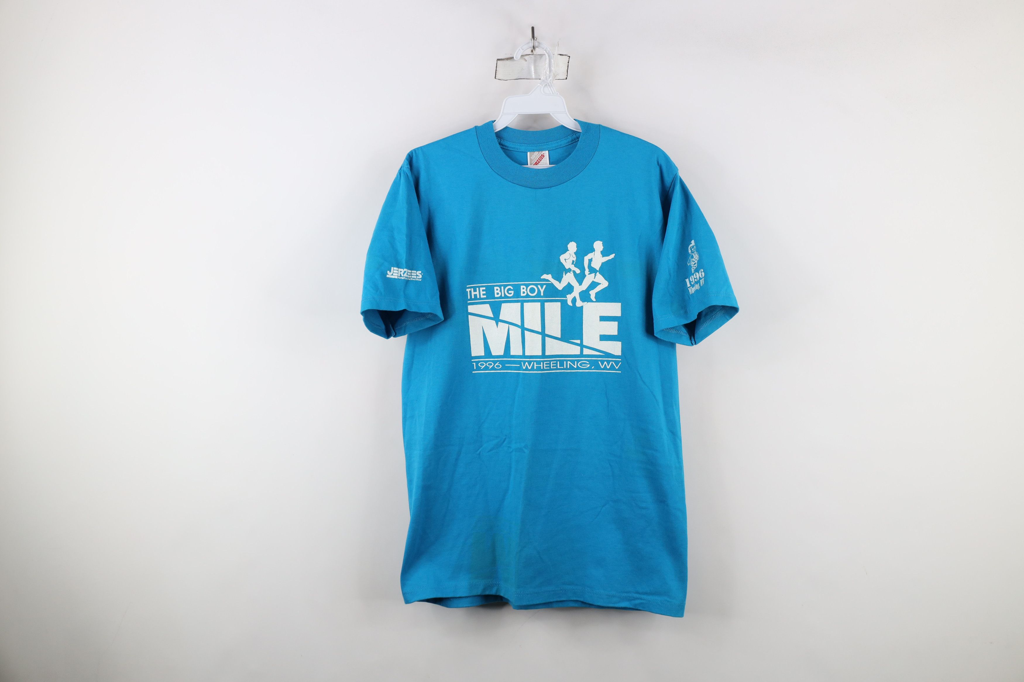 Vintage Vintage 90s The Big Boy Mile Road Race Running T-Shirt USA Size US M / EU 48-50 / 2 - 1 Thumbnail
