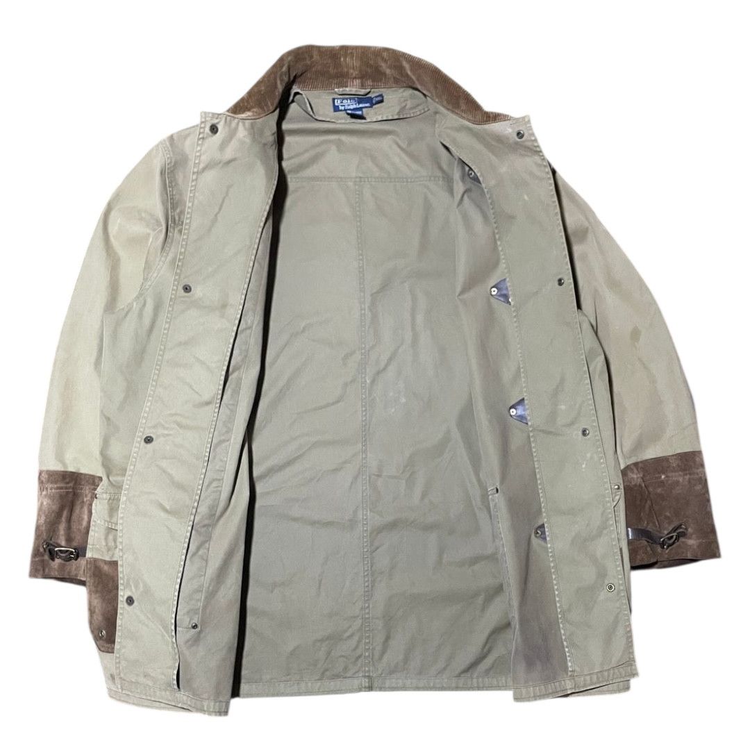 Polo Ralph Lauren 90s Polo Ralph Lauren Fireman Jacket Suede Details XXL Size US XXL / EU 58 / 5 - 2 Thumbnail