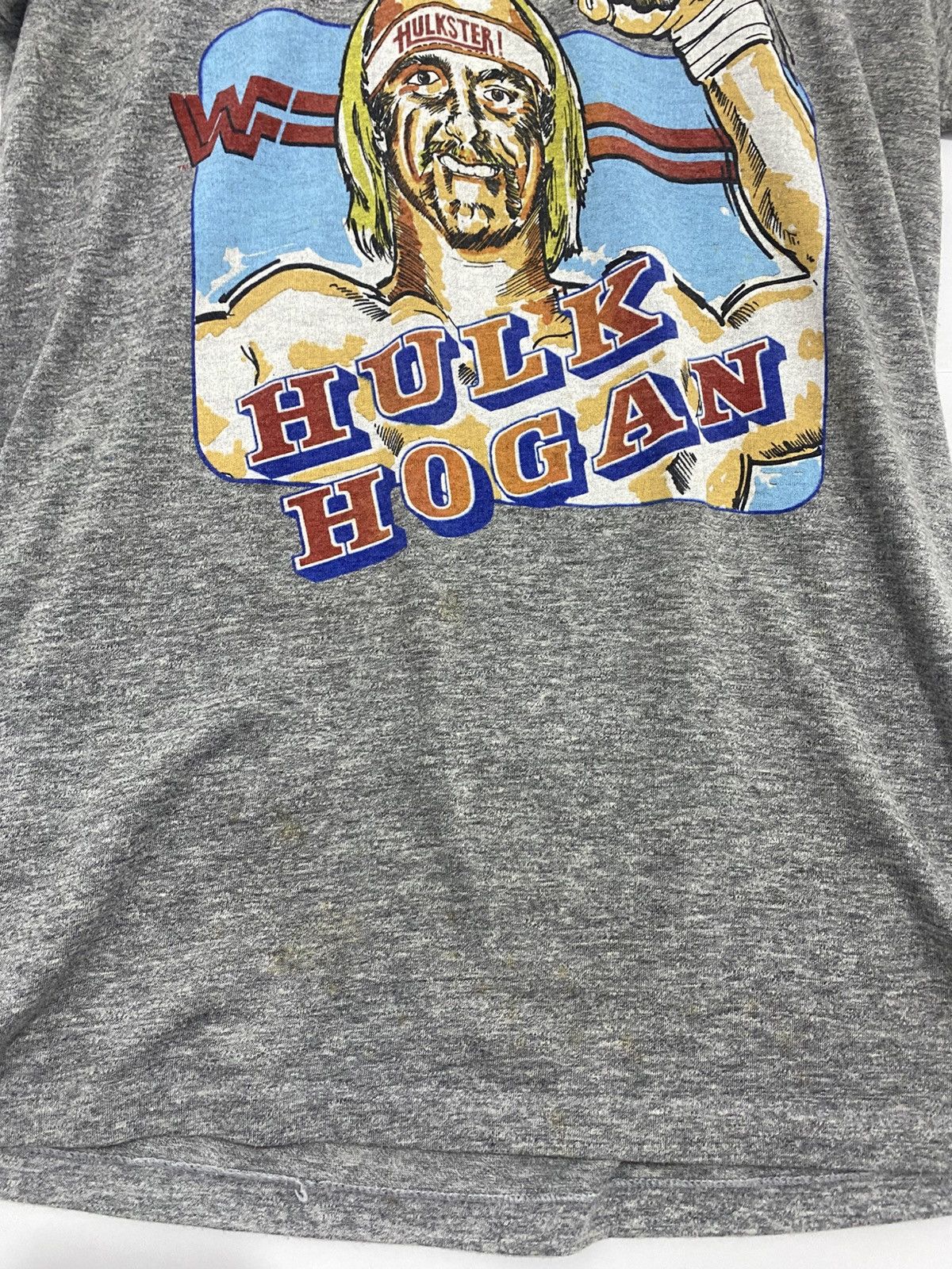 WWE Vintage Rare WWE Hulk Hogan Hulkster T-Shirt Size US L / EU 52-54 / 3 - 4 Thumbnail