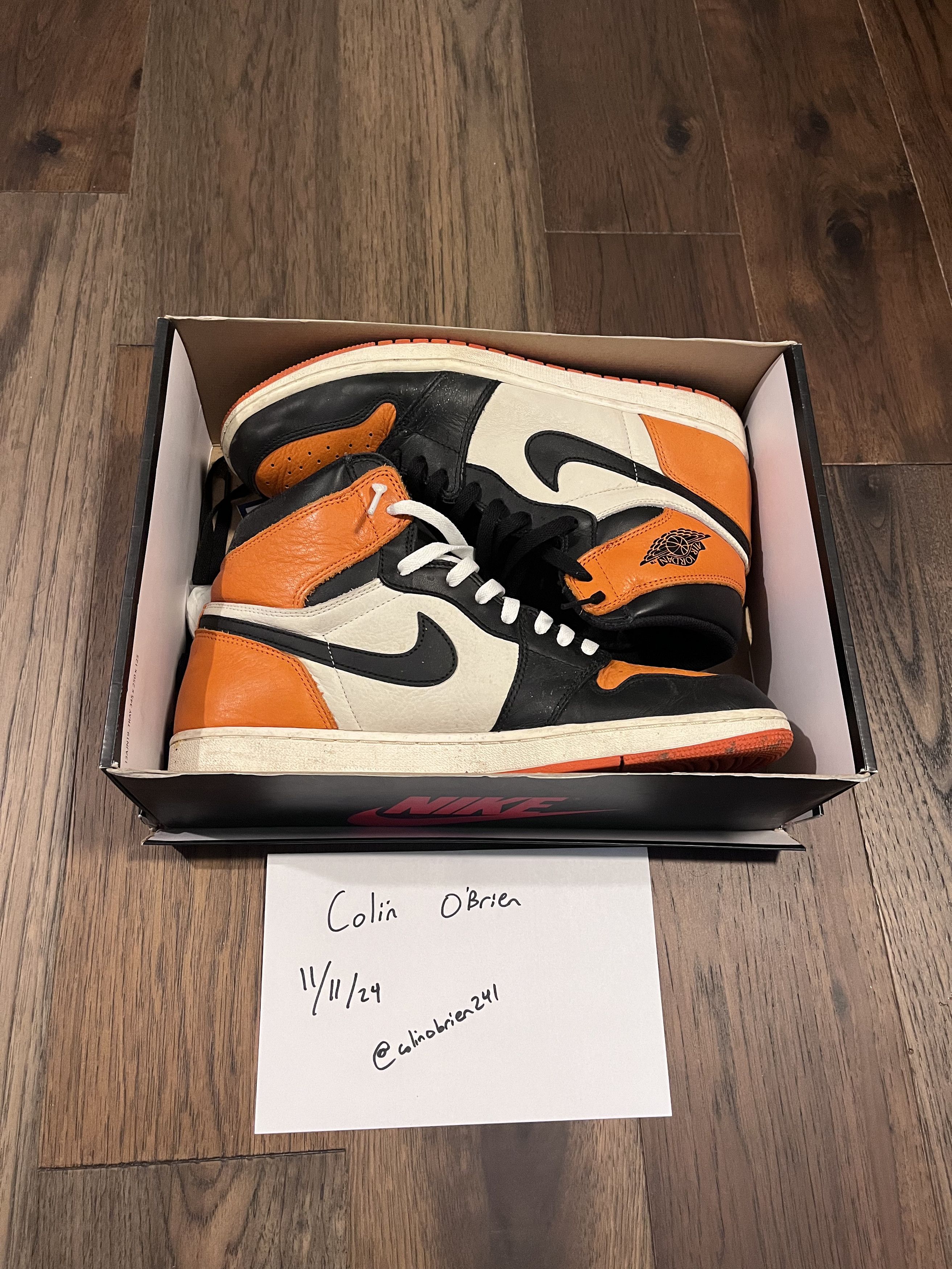 Nike Jordan 1 Shattered Backboard OG Size US 13 / EU 46 - 1 Thumbnail