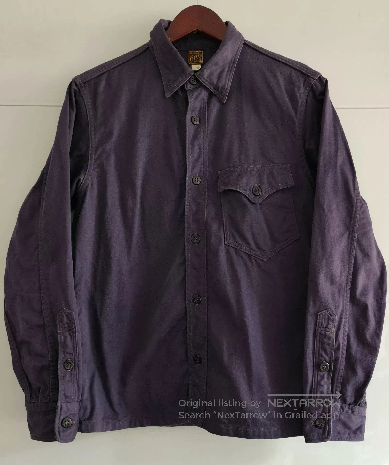 Freewheelers Freewheelers C.P.O. Shirt High Density Fabric. Size US S / EU 44-46 / 1 - 1 Thumbnail