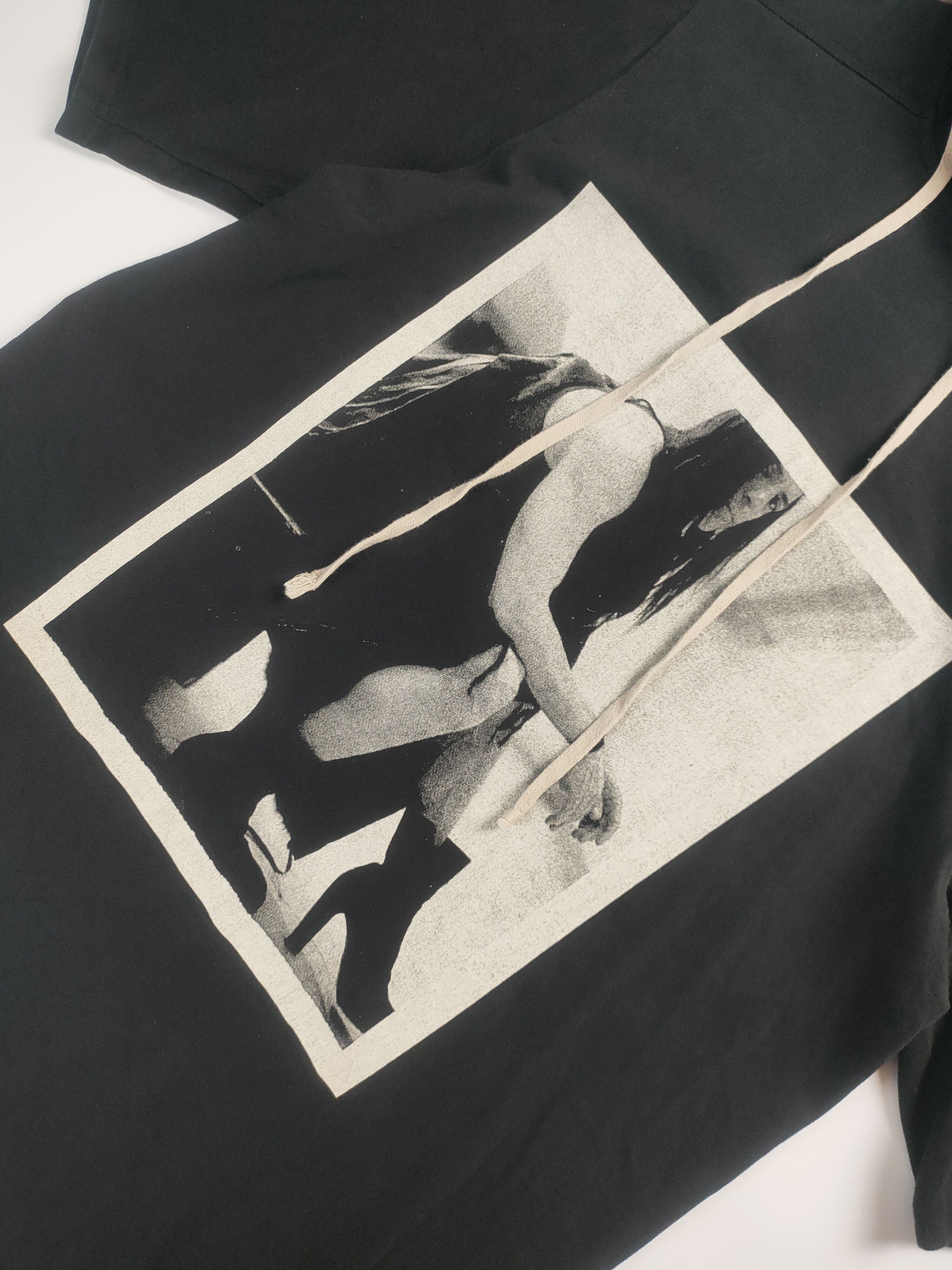 Rick Owens Drkshdw Rick Owens DRKSHDW Graphic Hoodie Tee Size US S / EU 44-46 / 1 - 3 Thumbnail