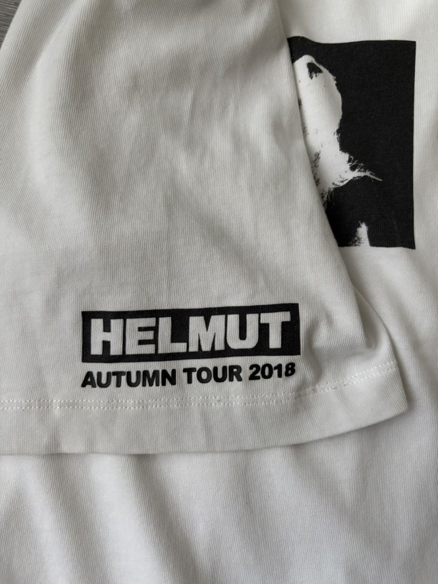 Helmut Lang Helmut Lang “Techno Jungle” White Tee Size US XL / EU 56 / 4 - 3 Thumbnail