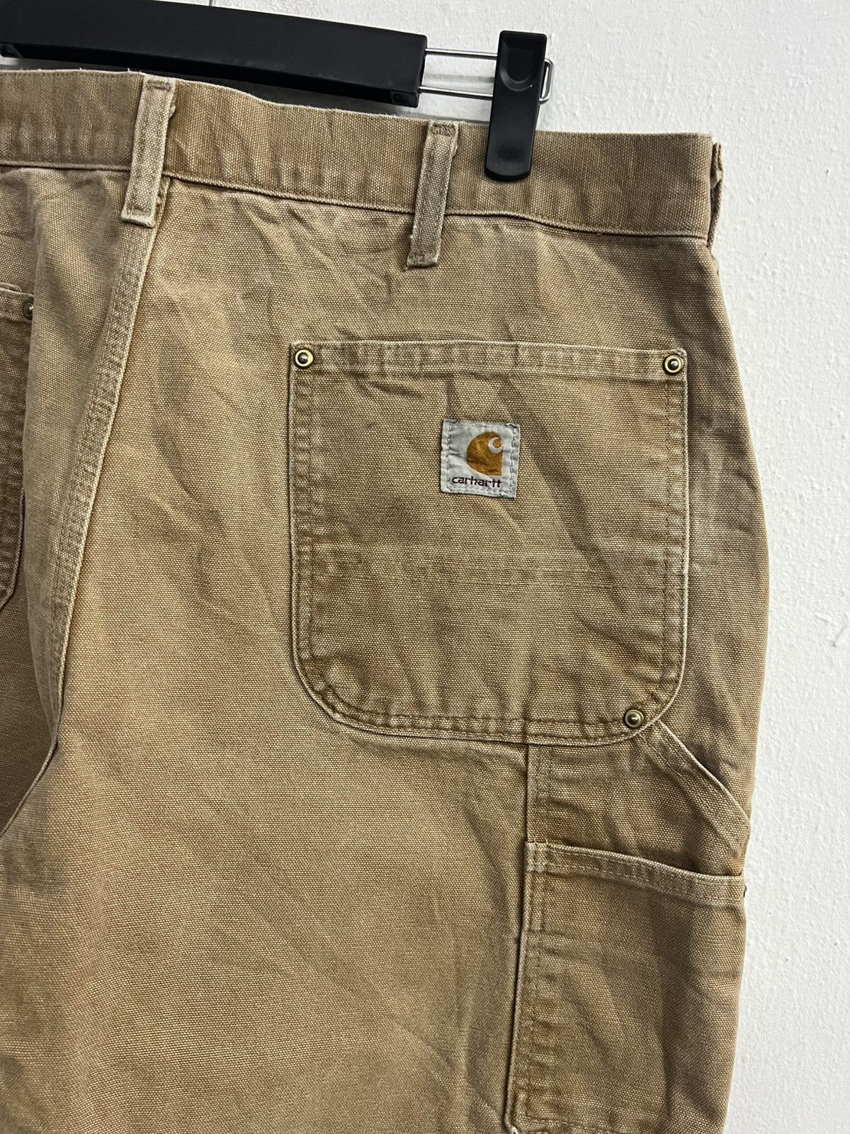 Carhartt × Vintage Vintage Carhartt Double Knee Carpenter Pant Faded Distressed Size US 34 / EU 50 - 15 Thumbnail