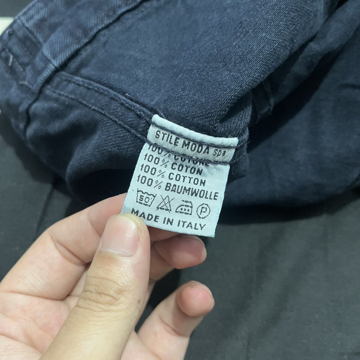 Katharine Hamnett London Vintage 90s Katharine Hamnett London Navy Denim Vest Size US S / EU 44-46 / 1 - 6 Thumbnail