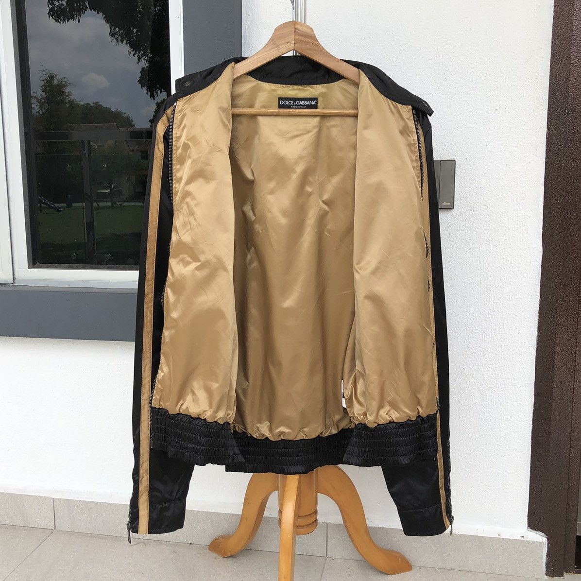 Dolce & Gabbana Dolce & Gabbana SS04 Nylon Bomber Jacket Made In Italy Size US M / EU 48-50 / 2 - 14 Thumbnail