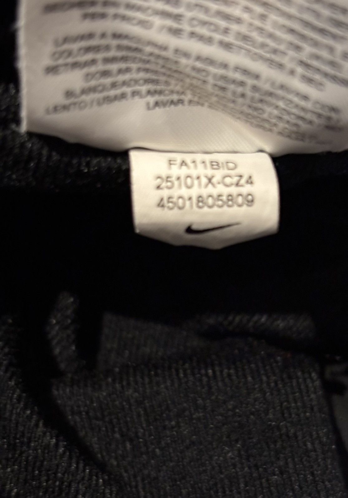 Nike × Vintage Mens Nike Team Canada Hockey Jacket Storm Fit Full Zip Black Size US M / EU 48-50 / 2 - 4 Thumbnail