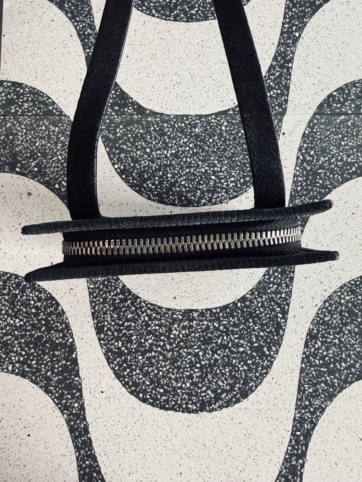 Jacquemus Jacquemus Black Corduroy ‘Le Gadjo’ Neck Wallet Size ONE SIZE - 3 Thumbnail