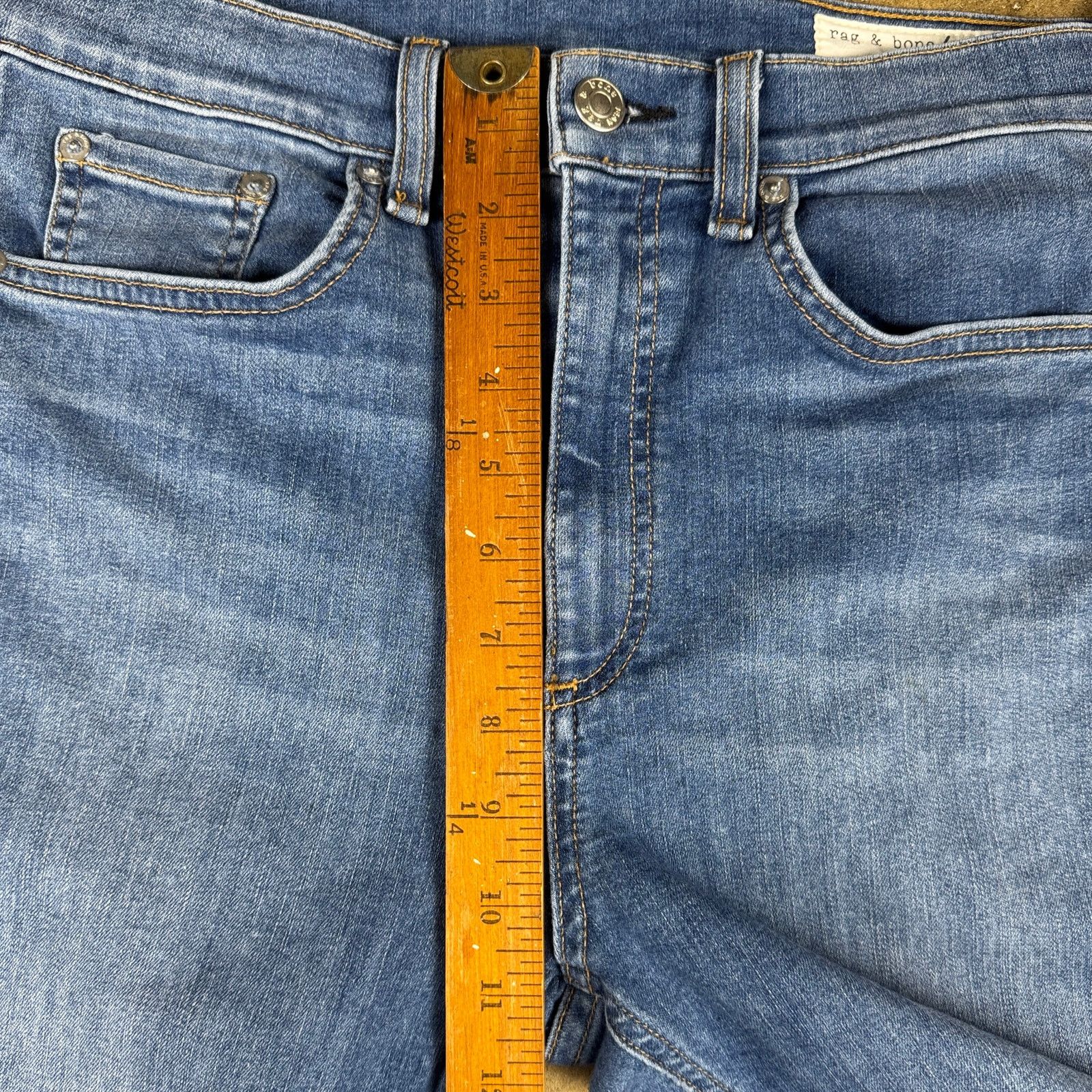 Rag & Bone Rag & Bone High Rise Skinny Jeans Women’s Size 30 Blue USA Size 30" / US 8 / IT 44 - 13 Thumbnail