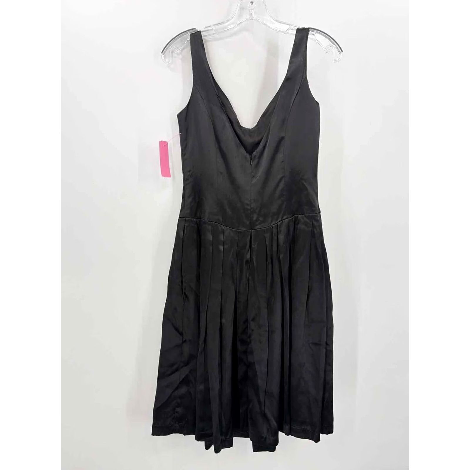 Vintage To The Max Black 4 Midi Sleeveless Dress Size S / US 4 / IT 40 - 2 Thumbnail