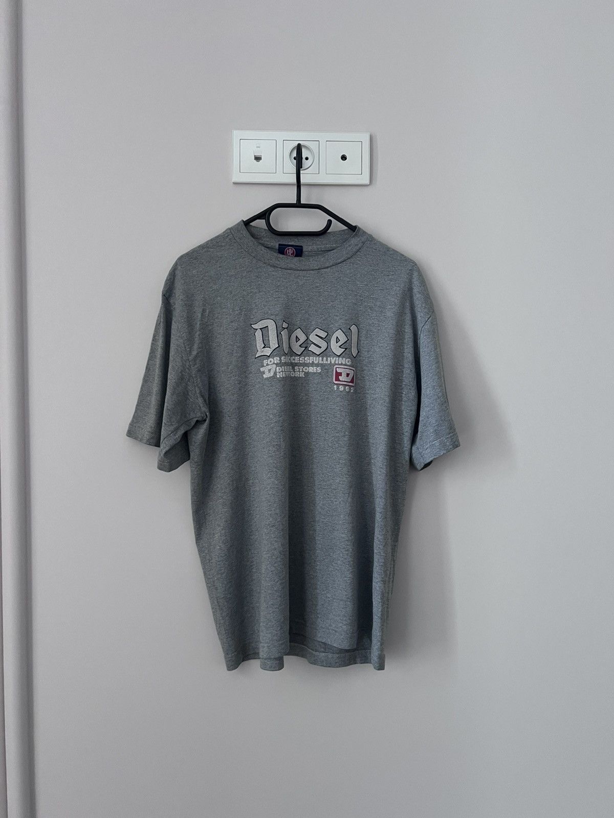 Diesel VERY RARE Diesel vintage big logo tee size L Size US L / EU 52-54 / 3 - 1 Thumbnail