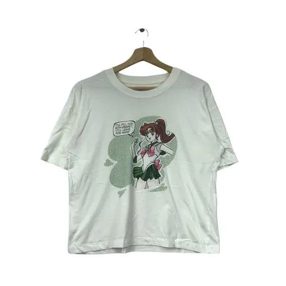 Anime × GU Vtg SAILOR MOON Anime Jupiter Manga Tee Shirt Cartoon GU Size US M / EU 48-50 / 2 - 1 Thumbnail