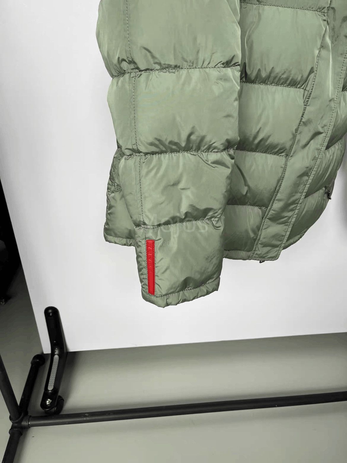 Sz 46 Prada Sports Red Label Puffer Jacket
