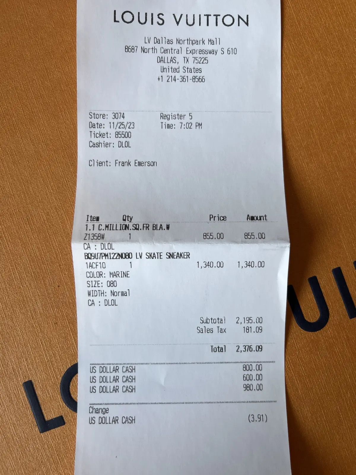 Louis Vuitton LV Skate Sneaker Size US 8 / EU 41 - 7 Thumbnail