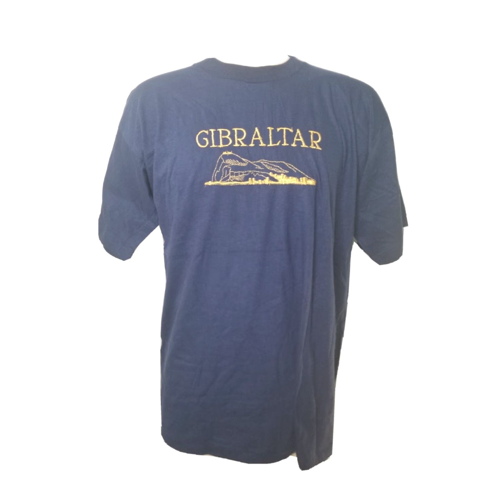 Vintage VINTAGE Beach Club Gibraltar Embroidered Souvenir Travel T Shirt Mens XXL Blue 2XL Short Sleeve Crew Neck Classic Fit Size US XXL / EU 58 / 5 - 2 Thumbnail