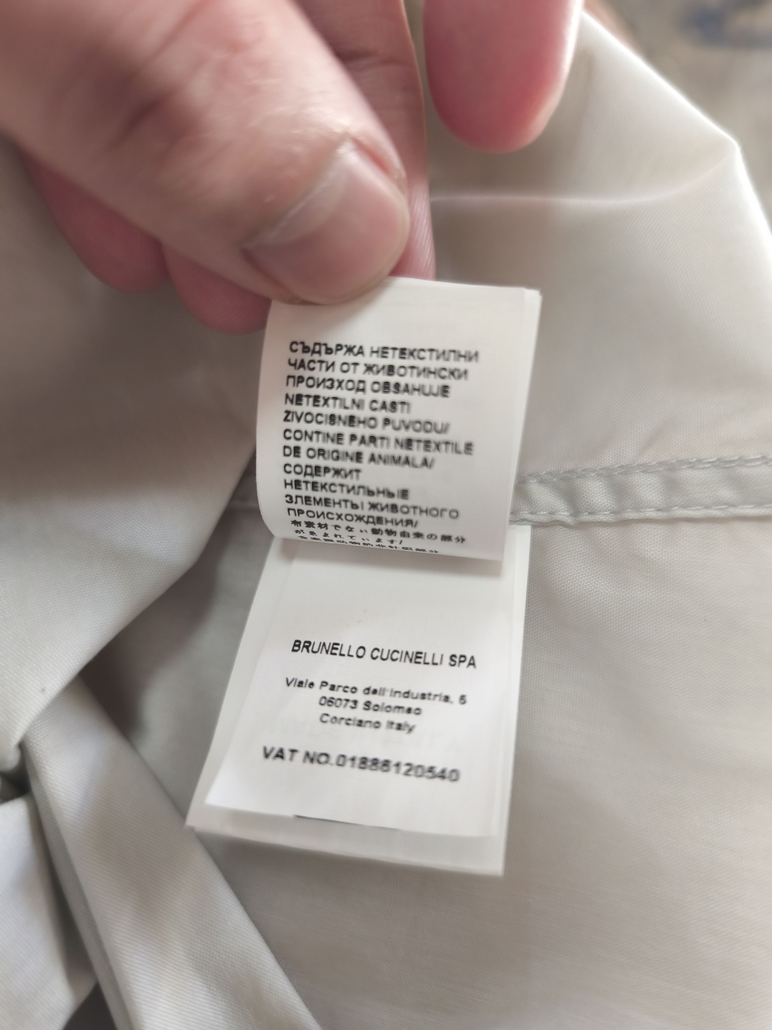 Brunello Cucinelli Brunello Cucinelli White blouse with monil chain Size S / US 4 / IT 40 - 11 Thumbnail