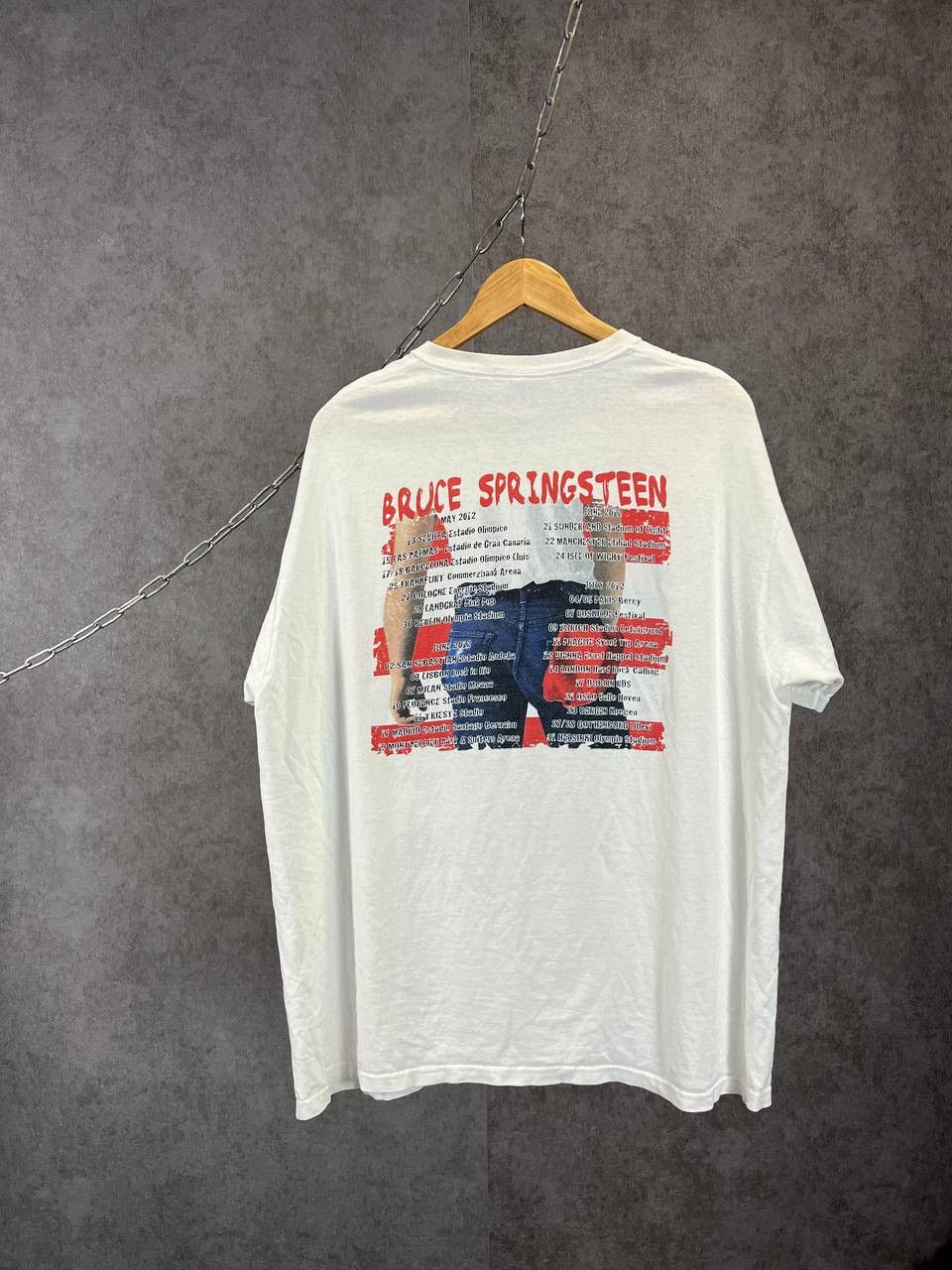 Band Tees Bruce Springsteen rock band tour tee Size US XL / EU 56 / 4 - 2 Thumbnail