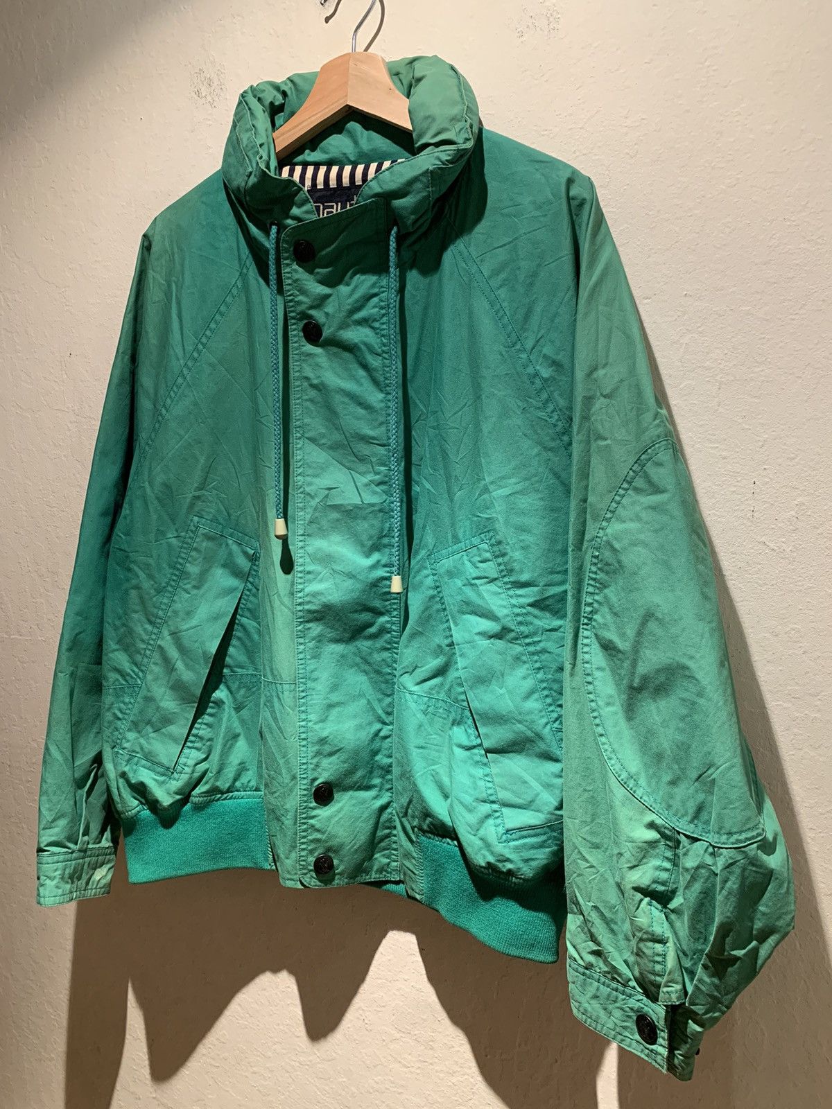 *RARE* Vintage Nautica Stow Hood Jacket Coat Korea-Made