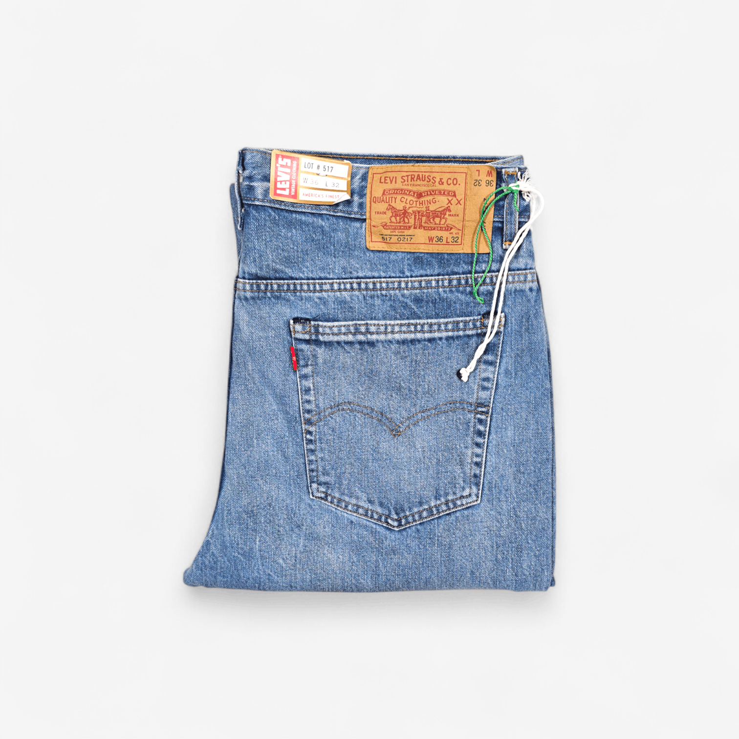Levi's Vintage Clothing LVC Levi's Vintage Clothing 517 Bootcut Jeans W36L32 SS22 Size US 36 / EU 52 - 1 Thumbnail