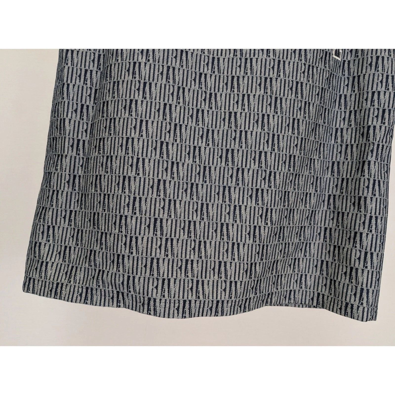 Amiri o1rshd1 Jacquard BBall Jersey Top Tank in Washed Indigo Size US L / EU 52-54 / 3 - 9 Thumbnail