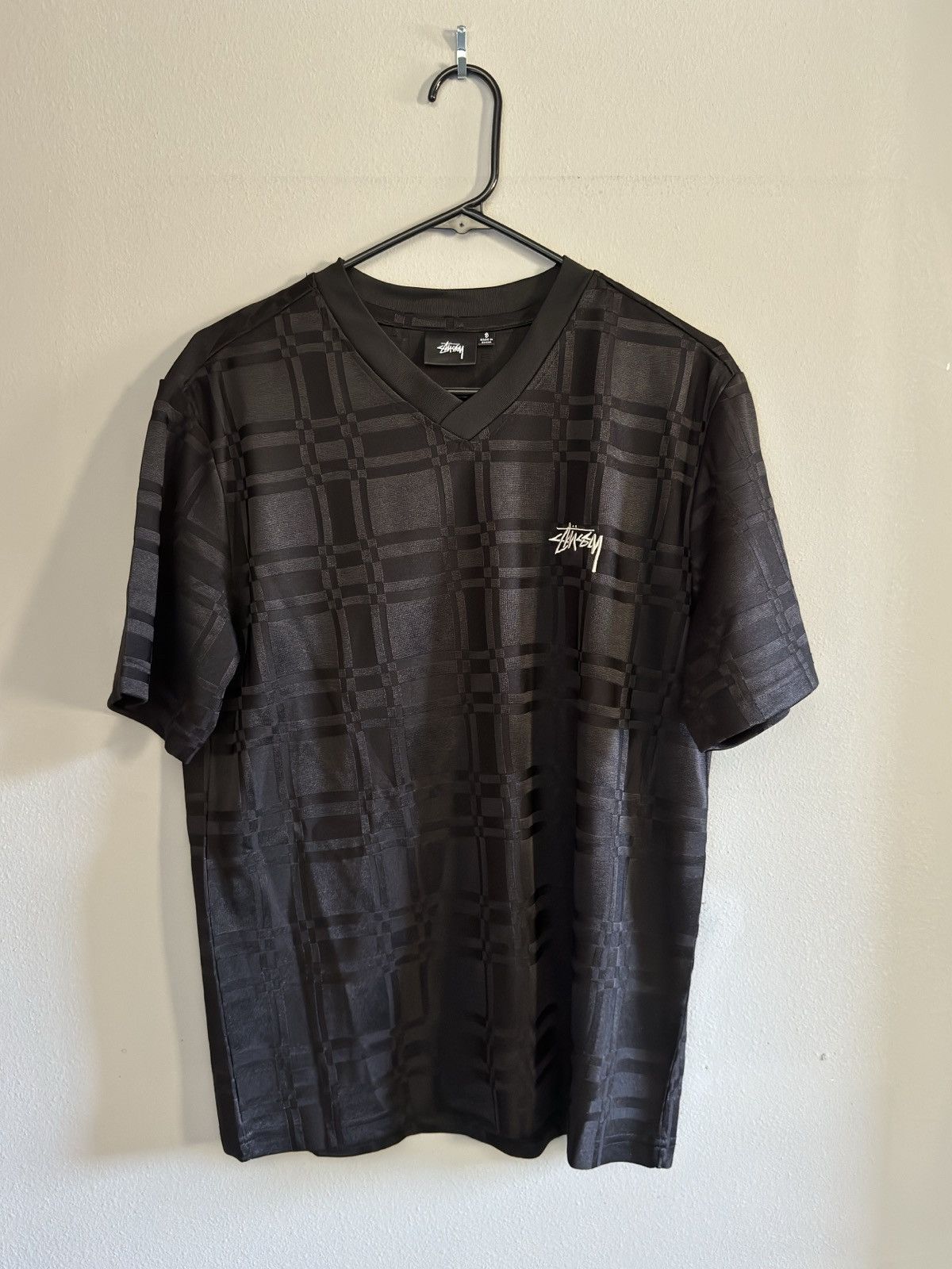 Stussy STUSSY TEAM 80 JERSEY BLACK | Grailed