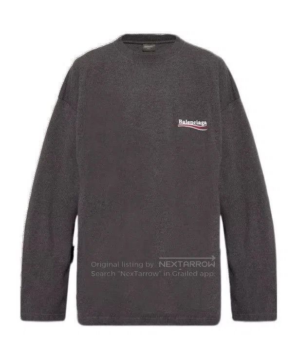 Balenciaga Balenciaga Men's Long Sleeve T. Size US M / EU 48-50 / 2 - 1 Thumbnail