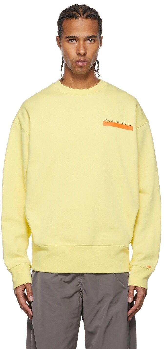 Calvin Klein × Heron Preston Heron Preston Calvin Klein Sweatshirt Crewneck Size US M / EU 48-50 / 2 - 2 Thumbnail