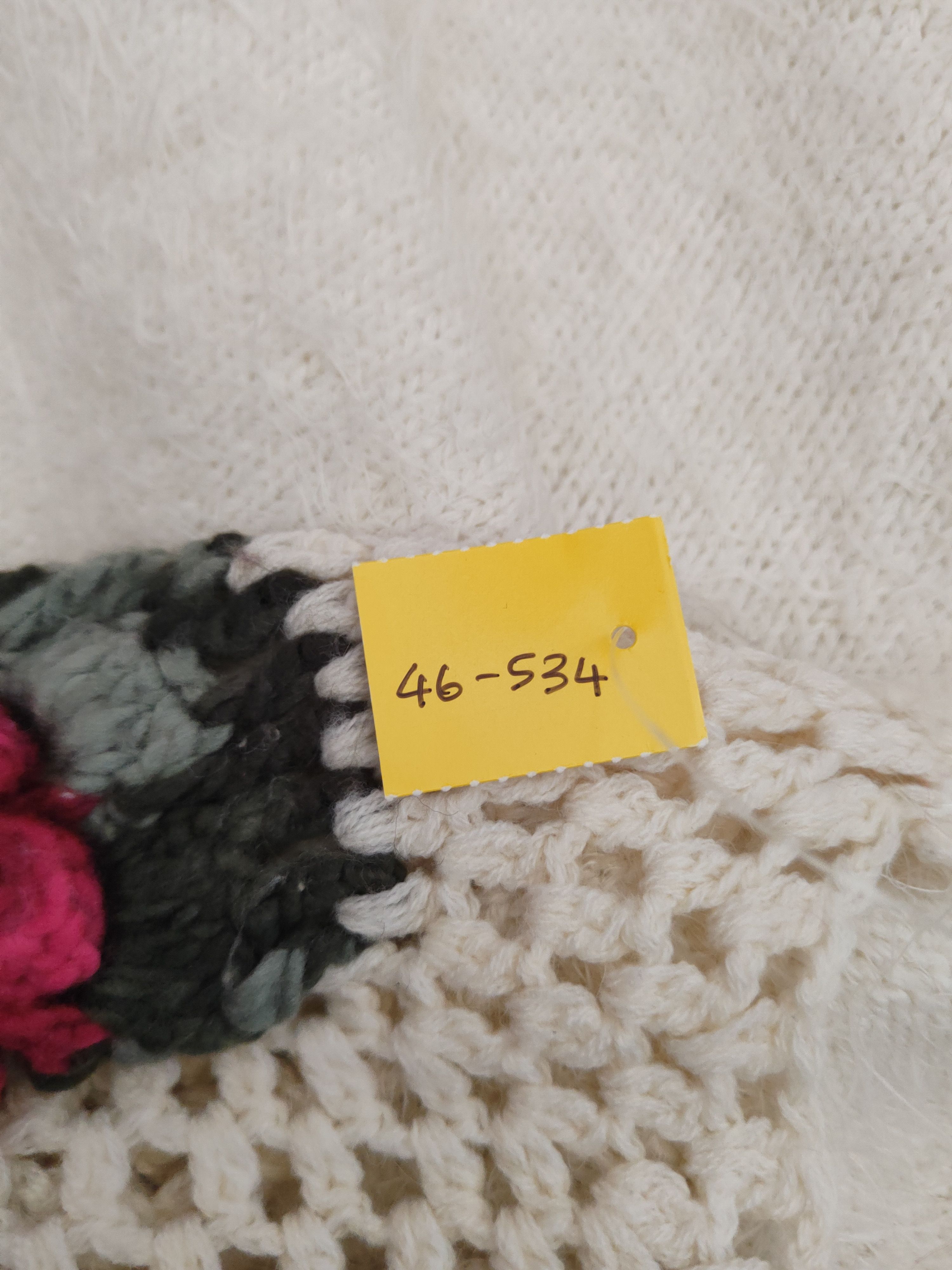 Vintage DL Japanese Brand Ivory Fur Mohair Knitwear #46-534 Size M / US 6-8 / IT 42-44 - 10 Thumbnail