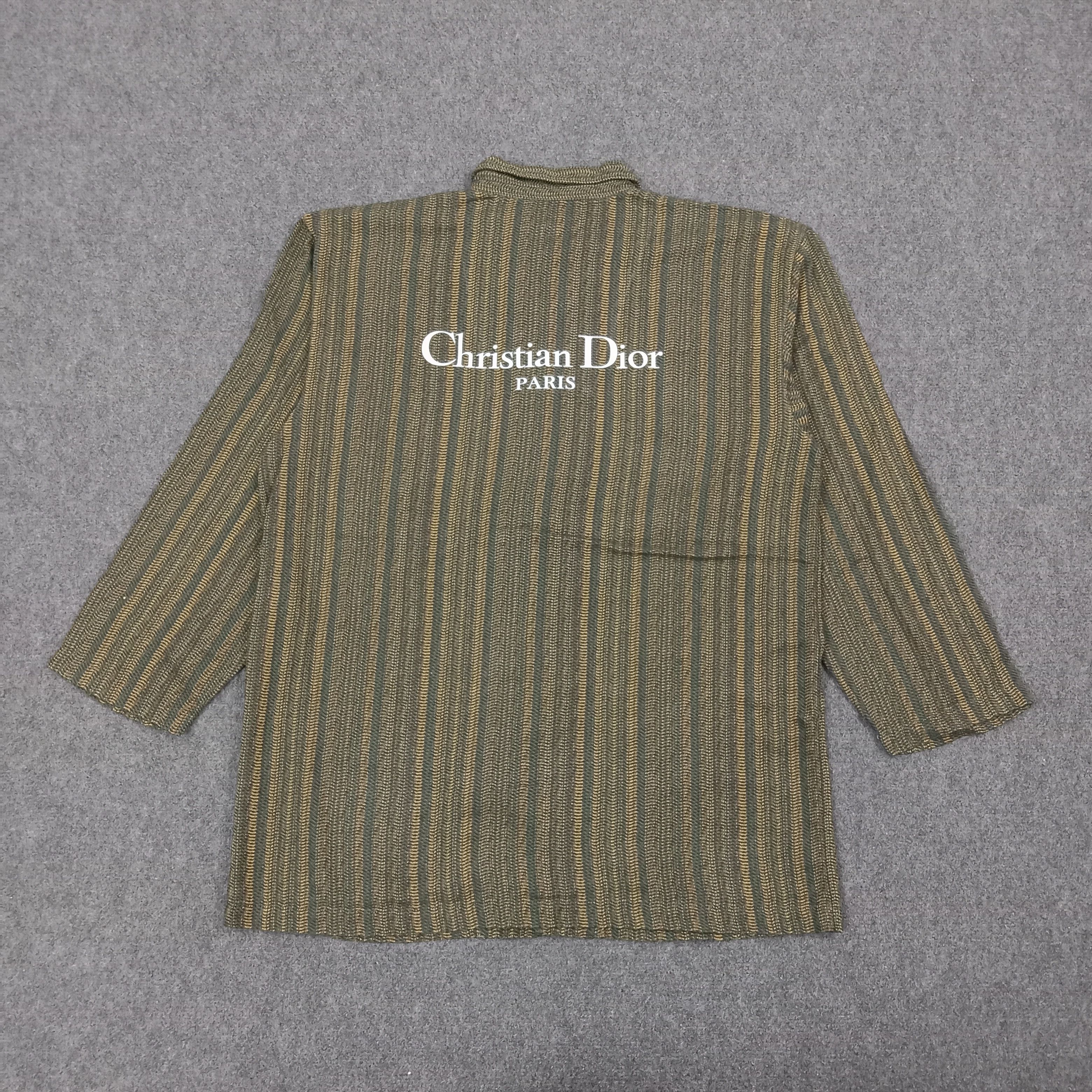 Christian Dior Monsieur Christian Dior Designer Custom Logo Shirt Button Up C267N10 Size US L / EU 52-54 / 3 - 1 Thumbnail