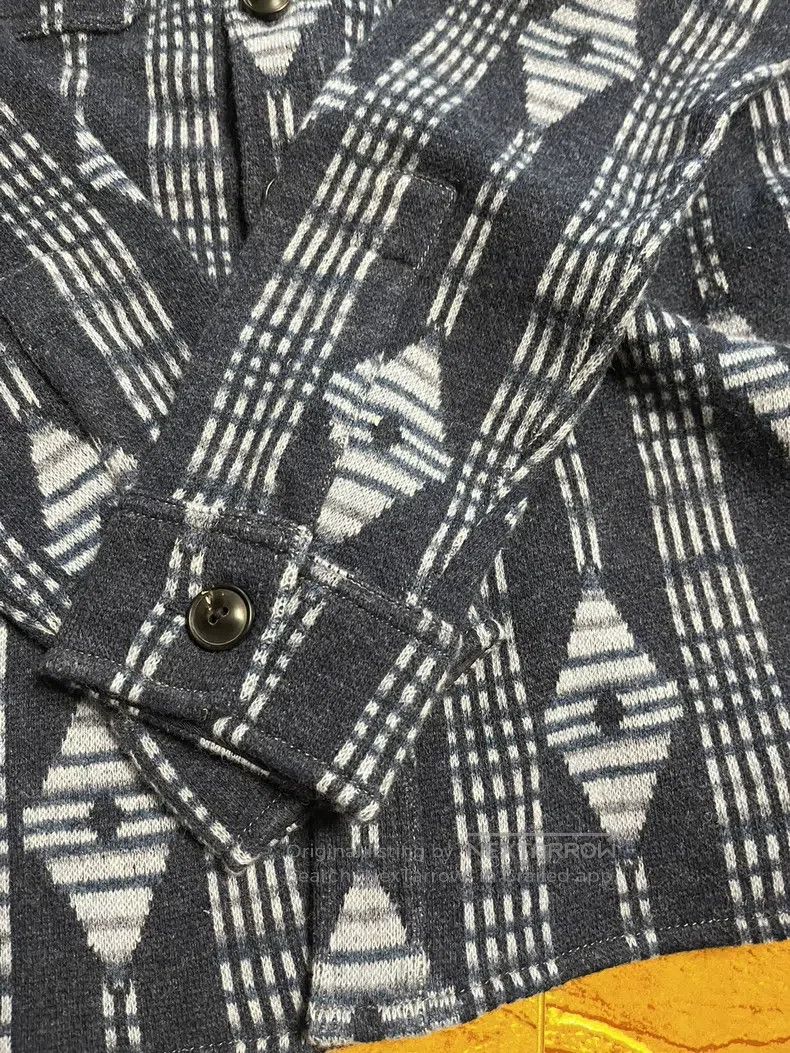 RRL Ralph Lauren RRL Ralph Lauren Wool printed sweater shirt plaid retro ja Size US S / EU 44-46 / 1 - 3 Thumbnail