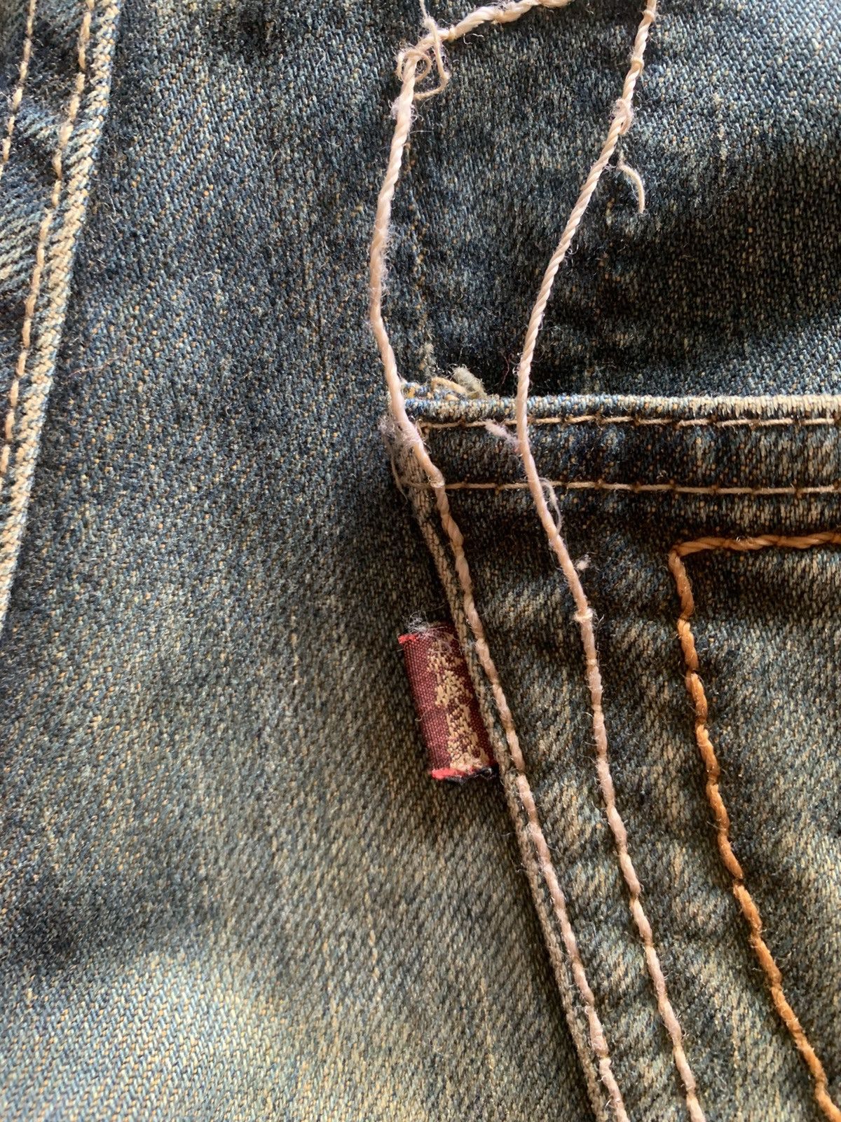 Japanese Brand crazy rusty sukajan japanese denim karakuri tamashii style Size US 32 / EU 48 - 17 Thumbnail