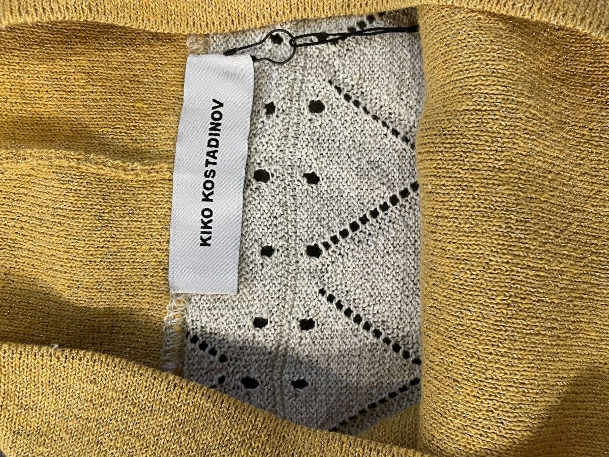 Kiko Kostadinov Kiko Kostadinov SS24 Beige & Yellow Brecht Turtleneck Size US M / EU 48-50 / 2 - 6 Thumbnail