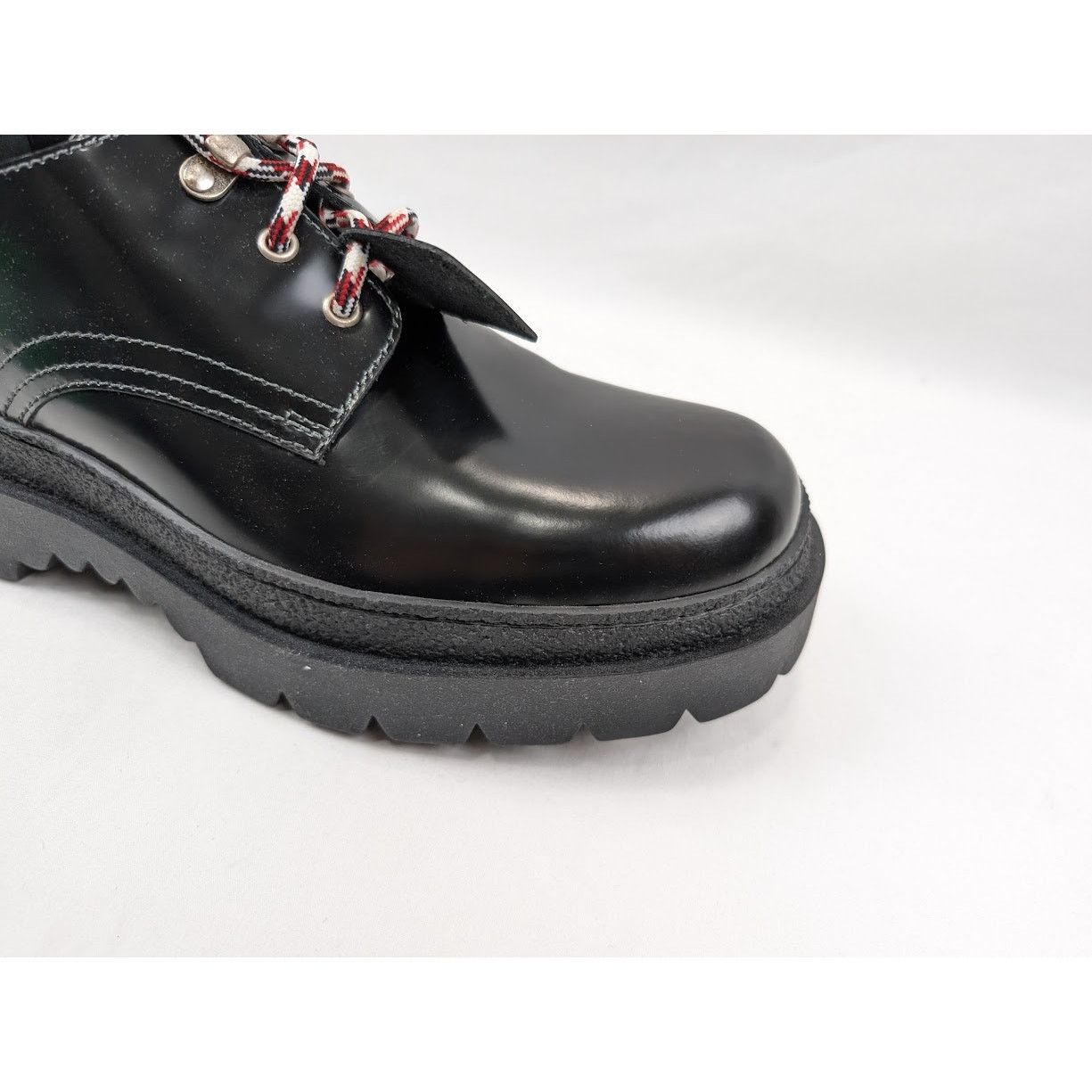 Bottega Veneta o1rshd1 Q:2 / Highway Lace Up Shoes Texas Calf in Black Size US 11 / EU 44 - 3 Thumbnail