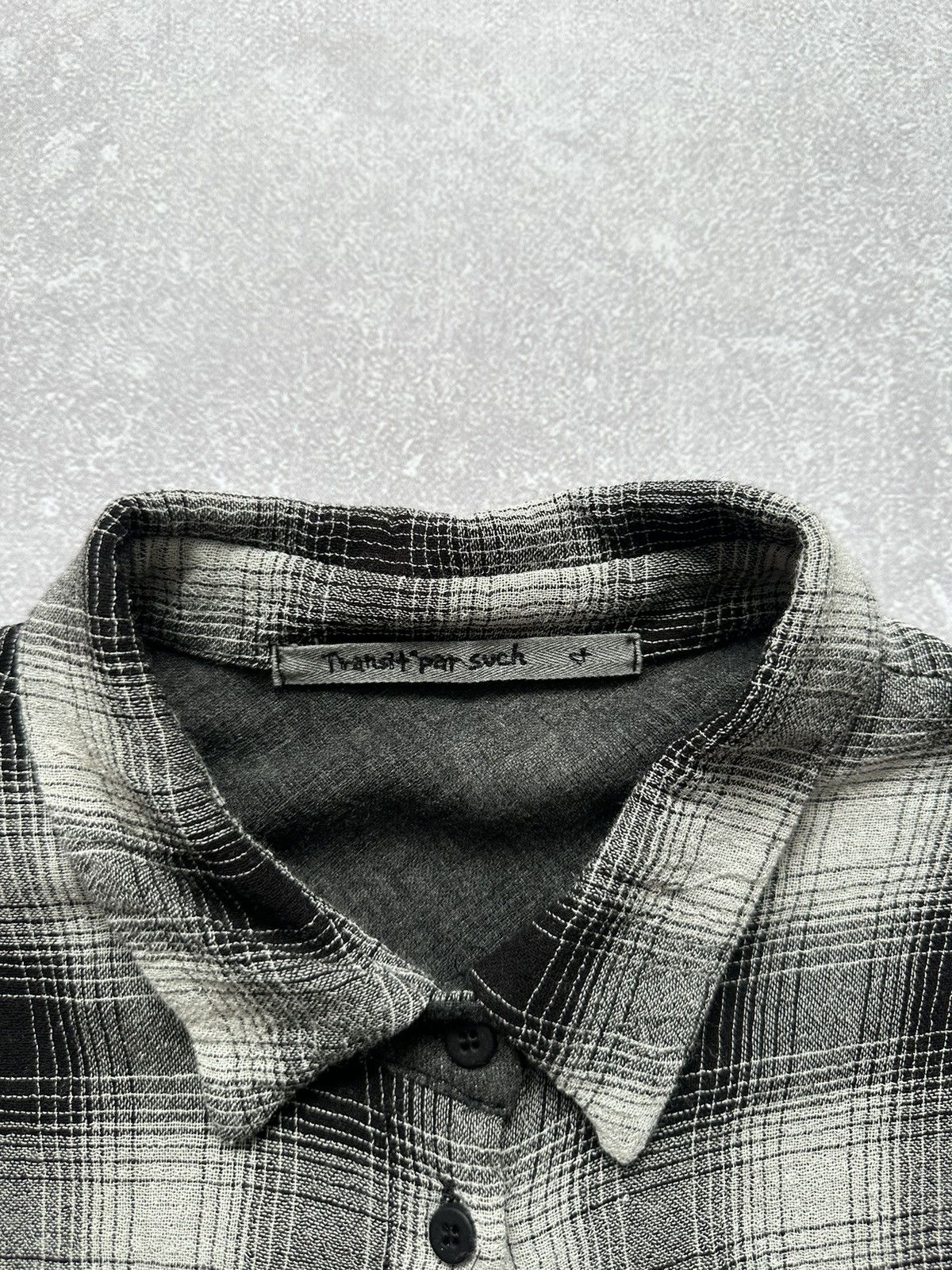 Transit TRANSIT PAR SUCH 4 OFF WHITE CHECK LONG SHIRT Size S / US 4 / IT 40 - 7 Thumbnail